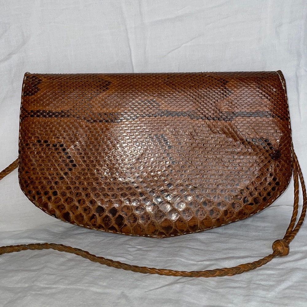 Vintage Snakeskin Purse